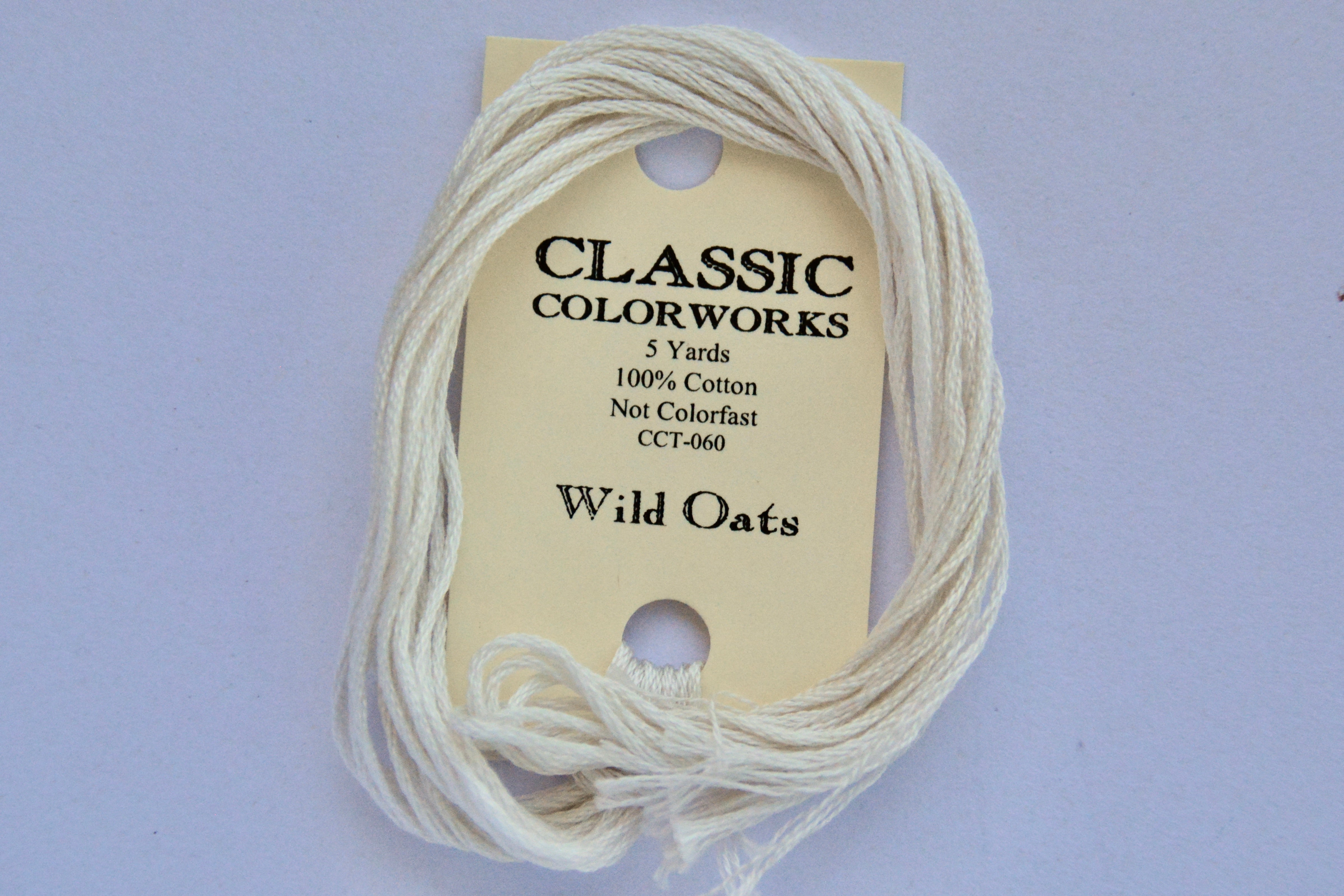 Classic Colorworks Wild Oats Classic Colorworks 6-Strand Hand-Dyed Embroidery Floss – The ...