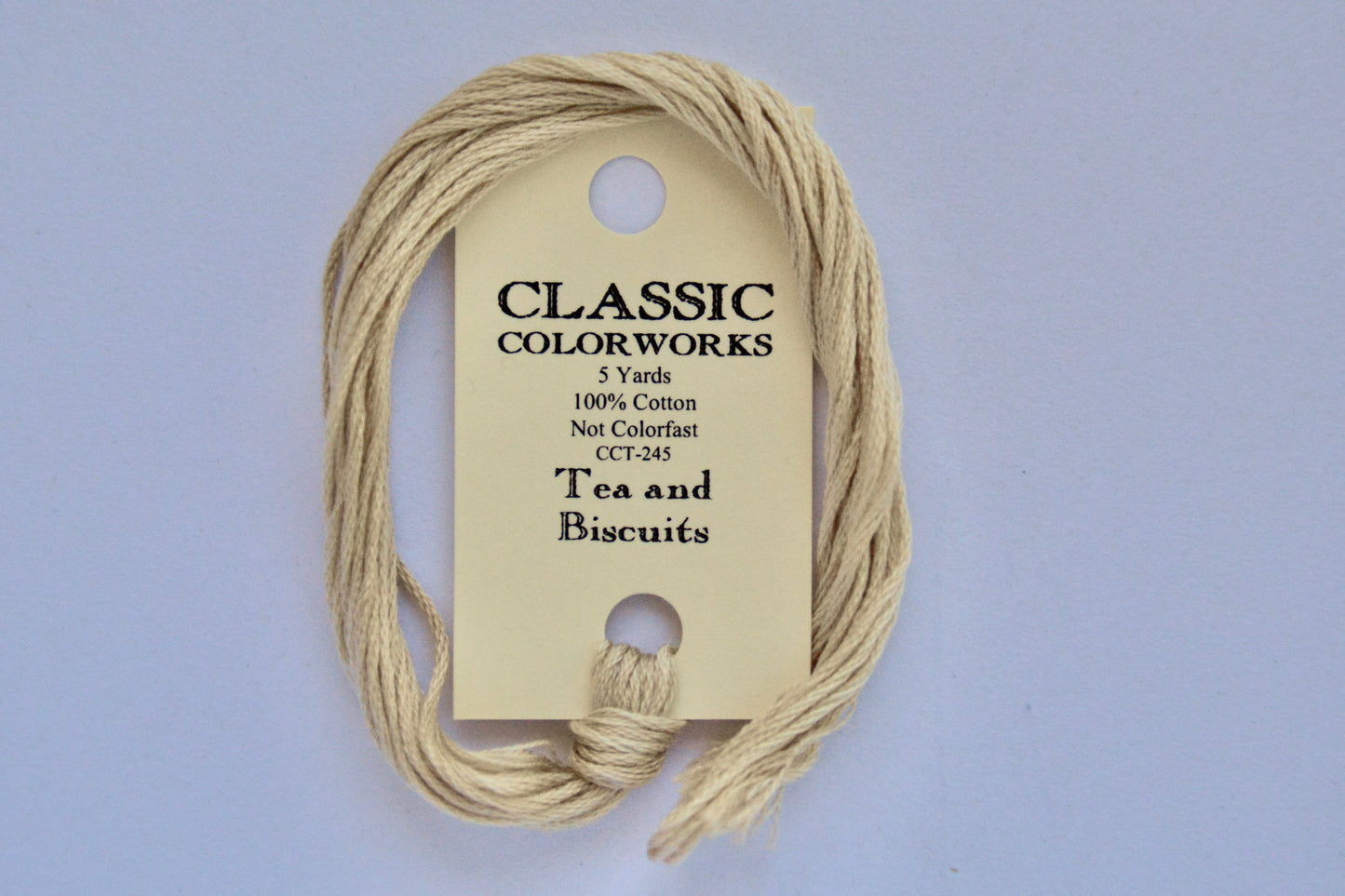 Tea and Biscuits Classic Colorworks 6-Strand Hand-Dyed Embroidery Floss