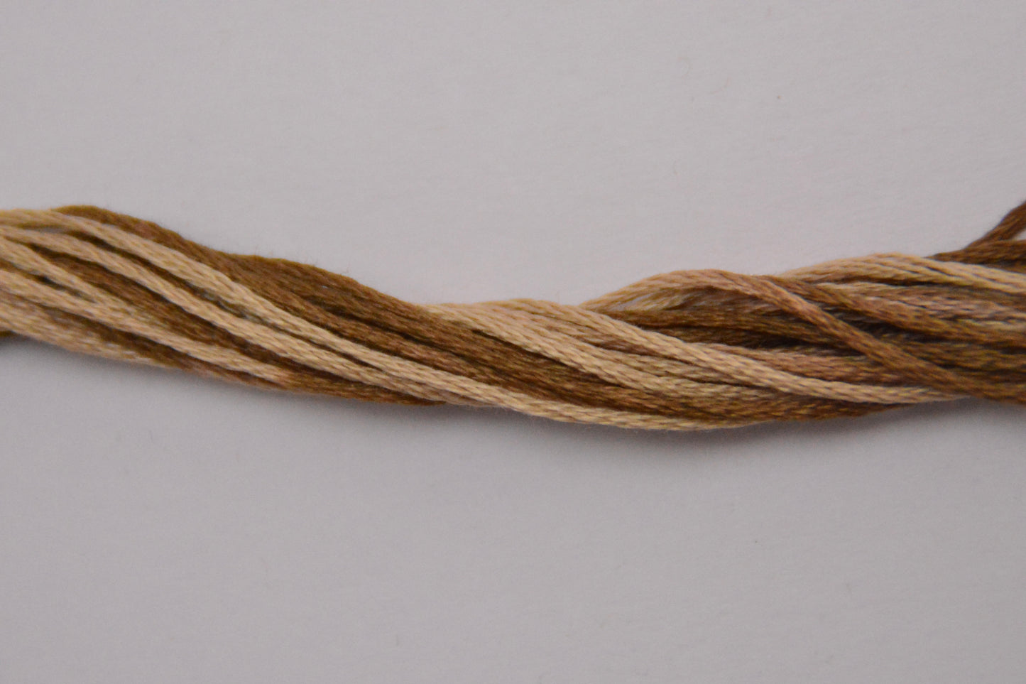 Latte 1221 Weeks Dye Works 6-Strand Hand-Dyed Embroidery Floss