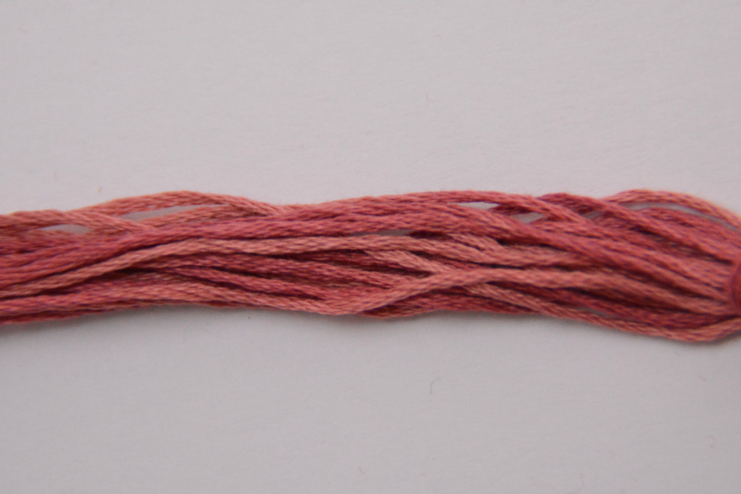 Red Pear 1332 Weeks Dye Works 6-Strand Hand-Dyed Embroidery Floss