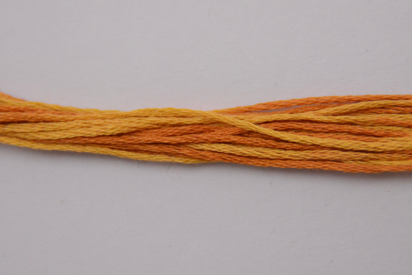 Amber 1224 Weeks Dye Works 6-Strand Hand-Dyed Embroidery Floss