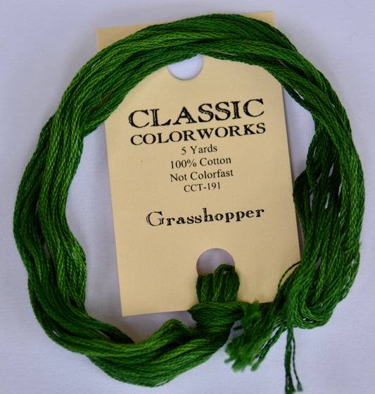 Grasshopper Classic Colorworks 6-Strand Hand-Dyed Embroidery Floss