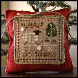 Little Sheep Virtue No.12 'Joyfulness' Cross Stitch Pattern Little House Needleworks