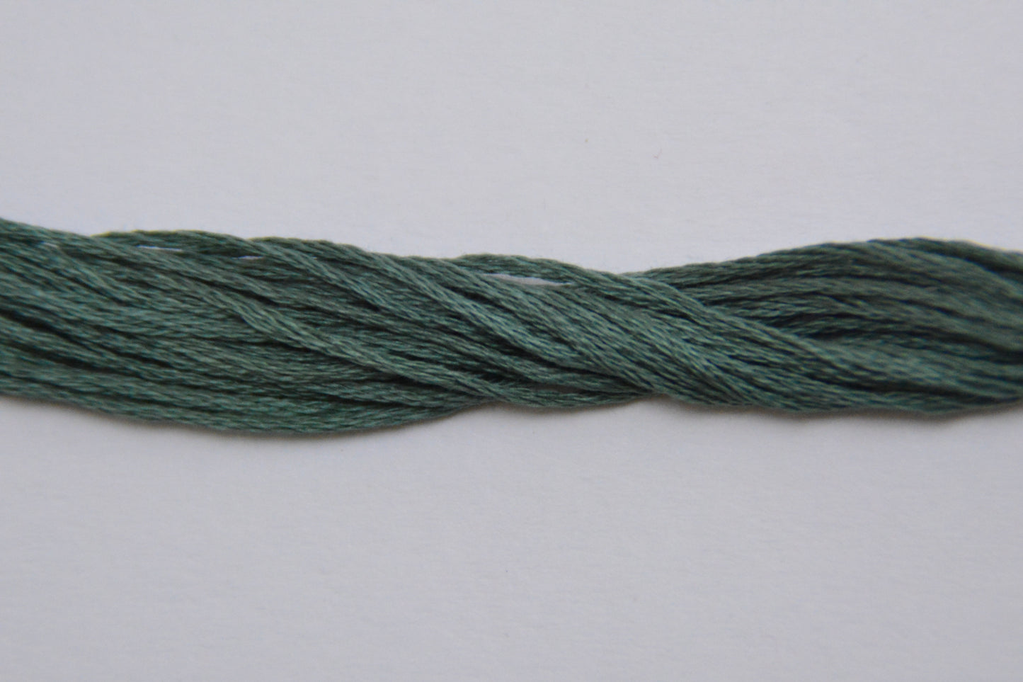 Teal Frost 3960 Weeks Dye Works 6-Strand Hand-Dyed Embroidery Floss