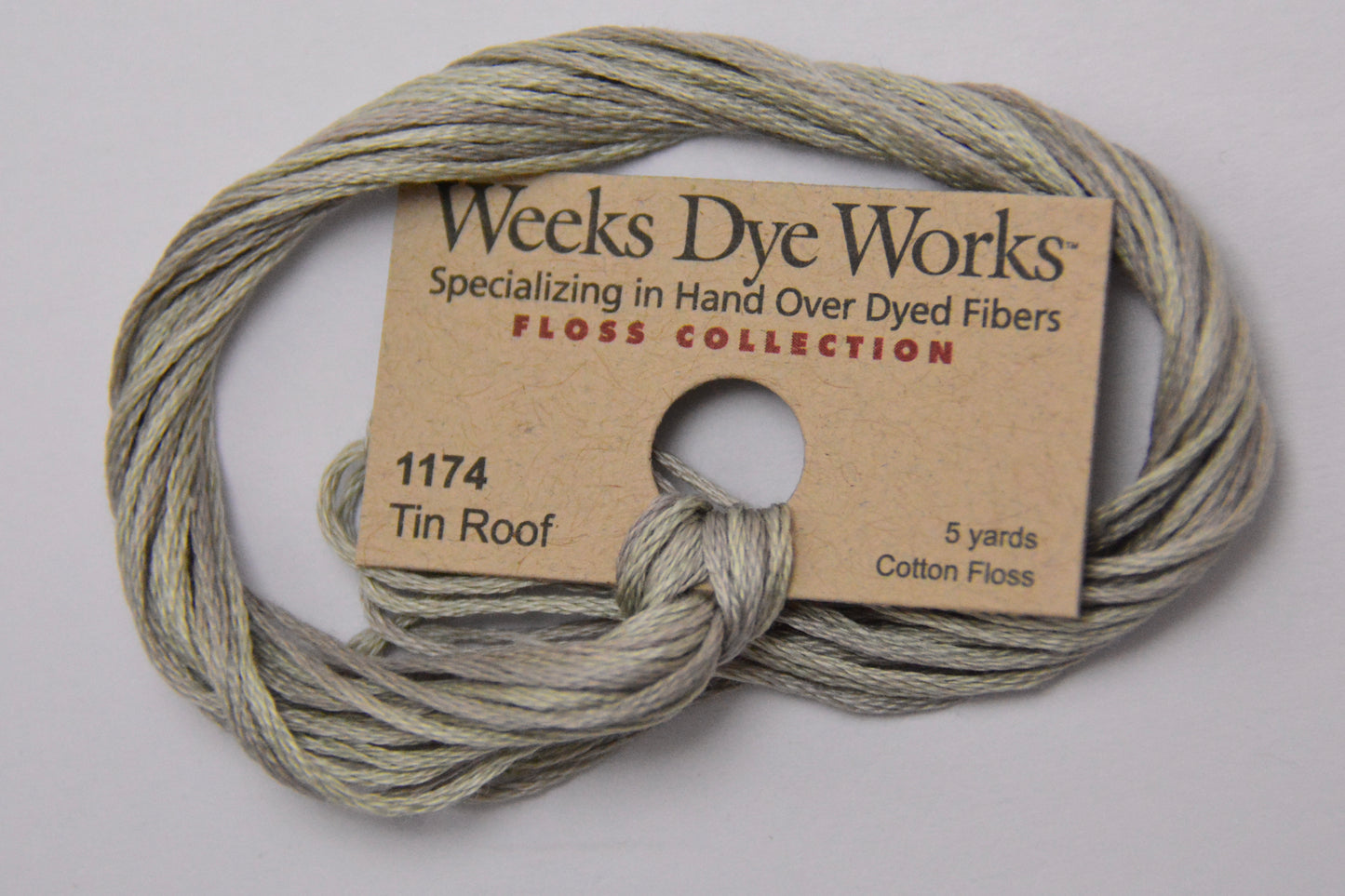 Tin Roof 1174 Weeks Dye Works 6-Strand Hand-Dyed Embroidery Floss