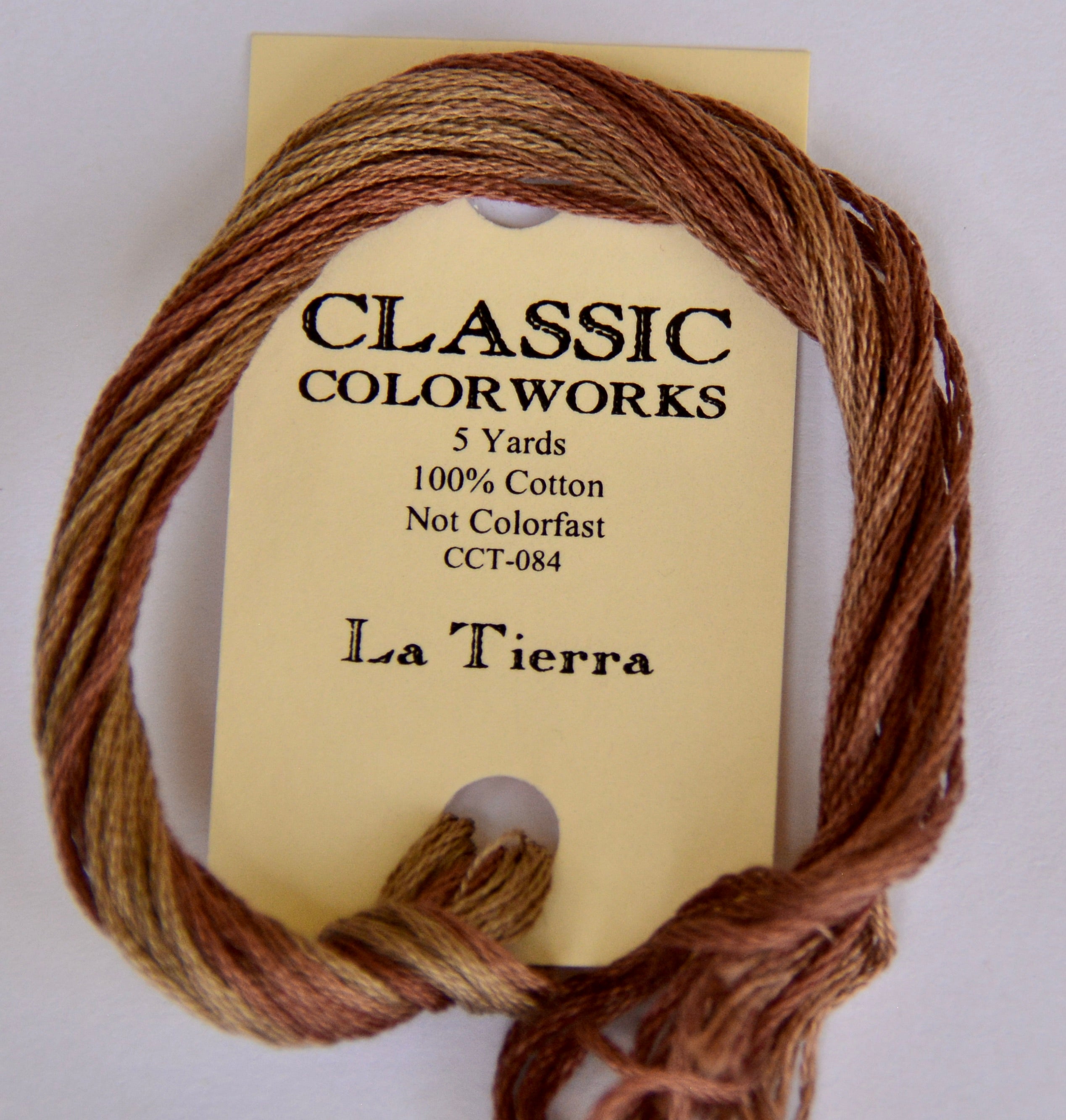 Classic Colorworks La Tierra Classic Colorworks 6-Strand Hand-Dyed Embroidery Floss – The ...