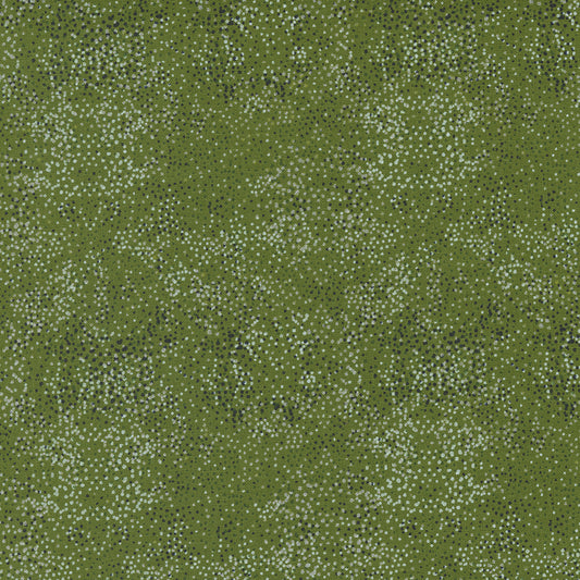 Merrymaking Evergreen metallic fading light texture M4831734 by Gingiber for Moda (sold in 25cm increments)
