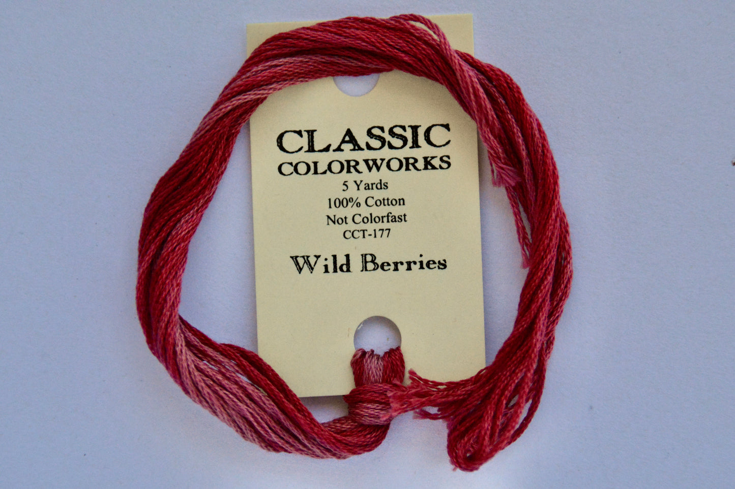 Wild Berries Classic Colorworks 6-Strand Hand-Dyed Embroidery Floss
