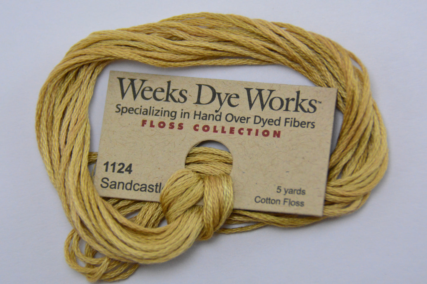 Sandcastle 1124 Weeks Dye Works 6-Strand Hand-Dyed Embroidery Floss