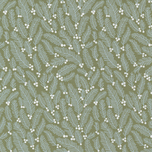 Christmas Eve Pine Sprigs Blender Lella Boutique for Moda Fabrics (sold in 25cm increments)