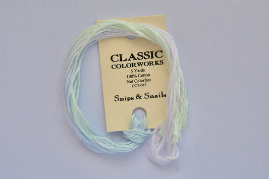 Snips & Snails Classic Colorworks 6-Strand Hand-Dyed Embroidery Floss