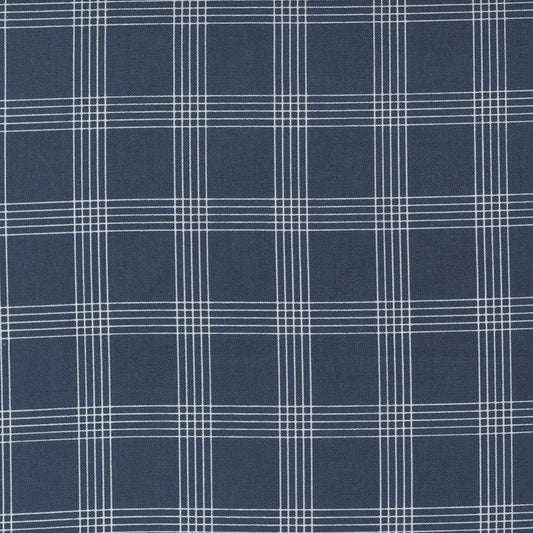 Nantucket Summer fabric navy Plaid Checks Plaids
