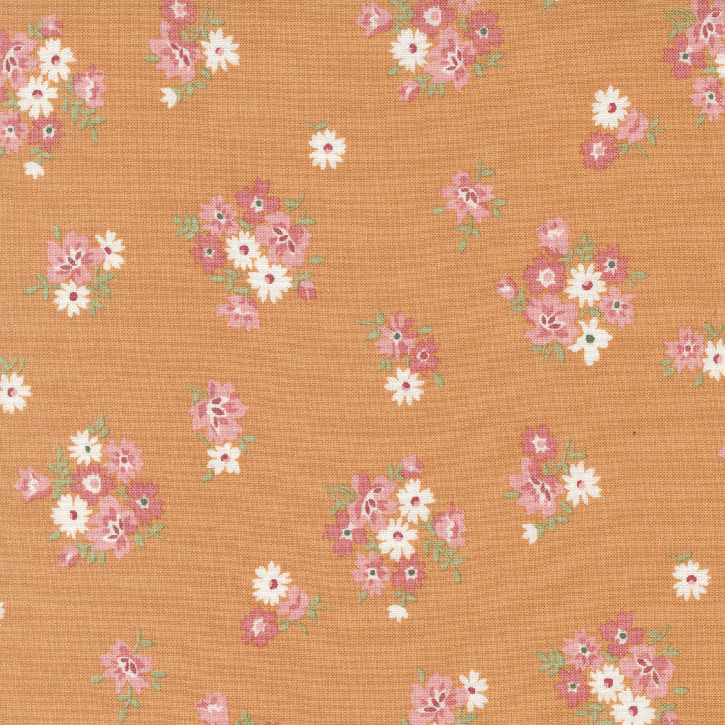 Sunnyside Freshcuts Apricot M5528818 Camille Roskelley for Moda fabrics- (sold in 25cm increments)