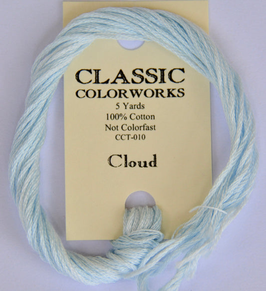 Cloud Classic Colorworks 6-Strand Hand-Dyed Embroidery Floss