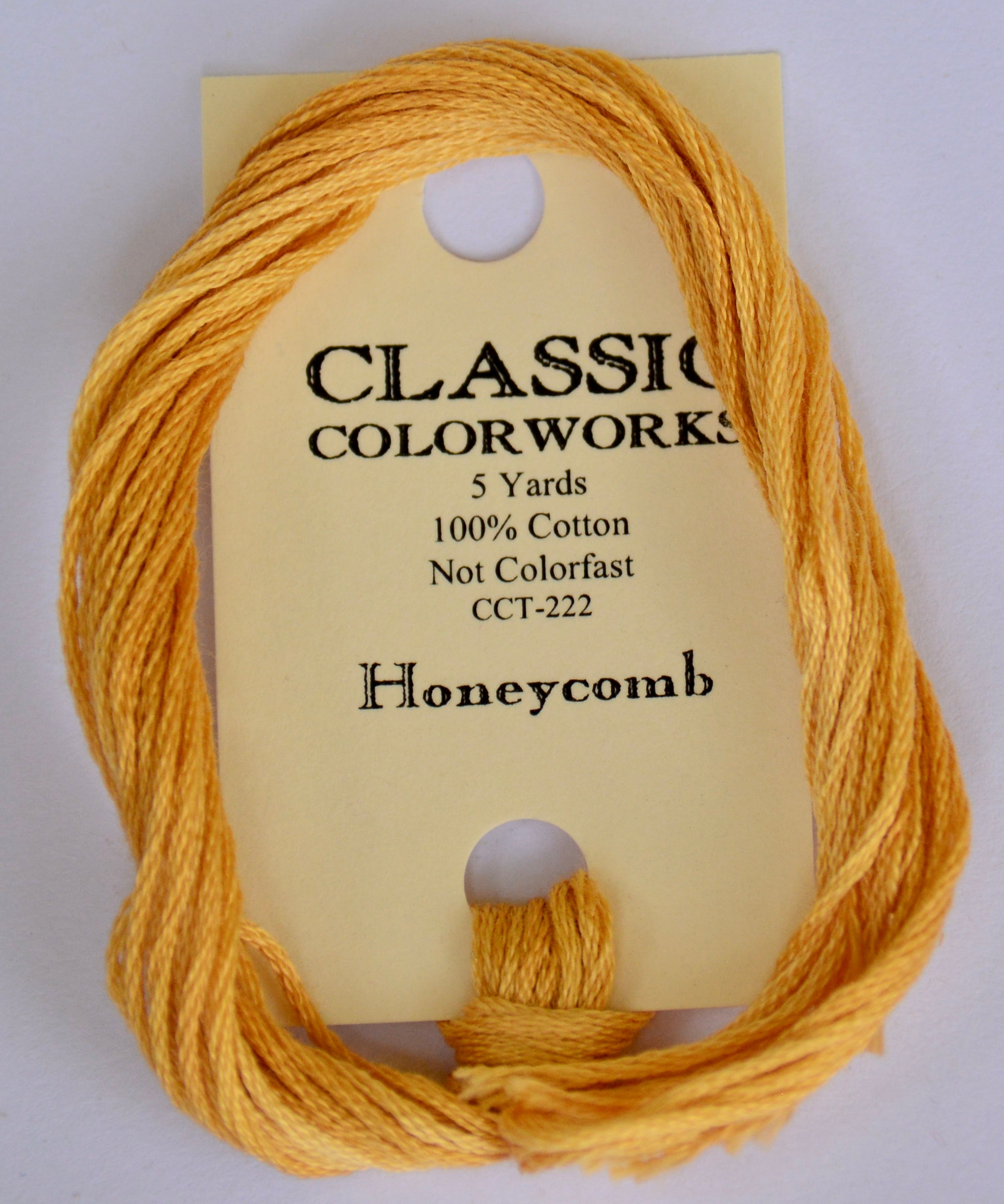 Classic Colorworks Honeycomb Classic Colorworks 6-Strand Hand-Dyed Embroidery Floss – The ...
