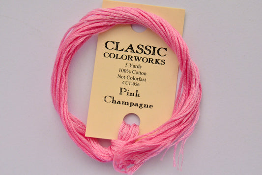 Pink Champagne Classic Colorworks 6-Strand Hand-Dyed Embroidery Floss