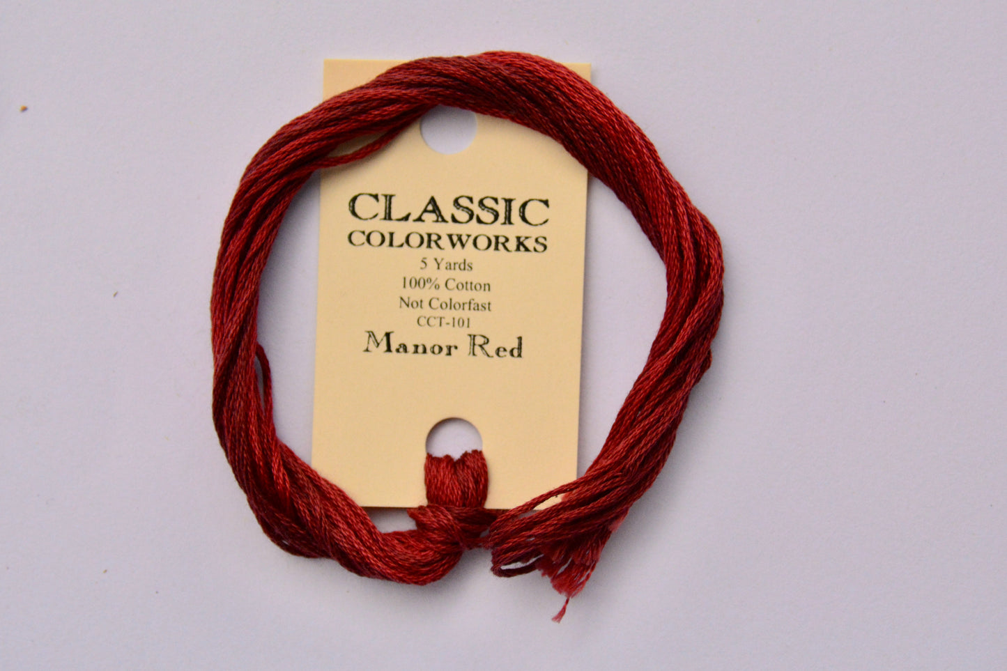 Classic Colorworks Manor red CCT-101