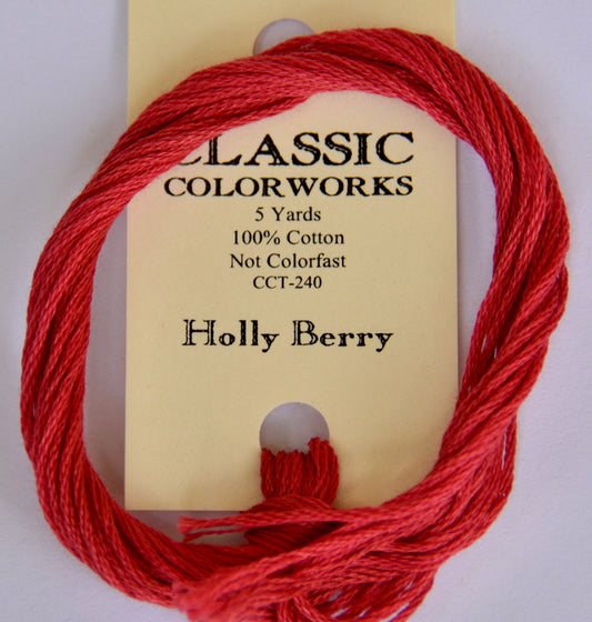 Classic Colorworks Holly Berry CCT-240