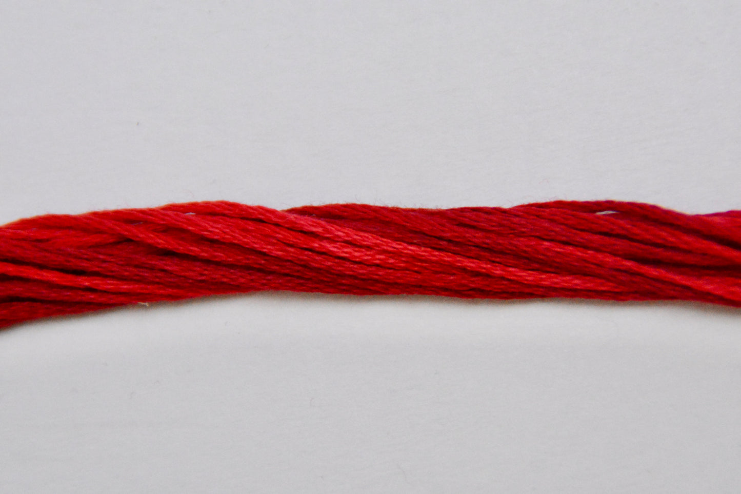 Turkish Red 2266 Weeks Dye Works 6-Strand Hand-Dyed Embroidery Floss