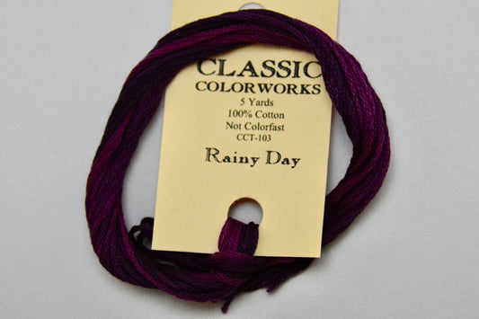 Rainy Day Classic Colorworks 6 Strand Hand-Dyed Embroidery Floss