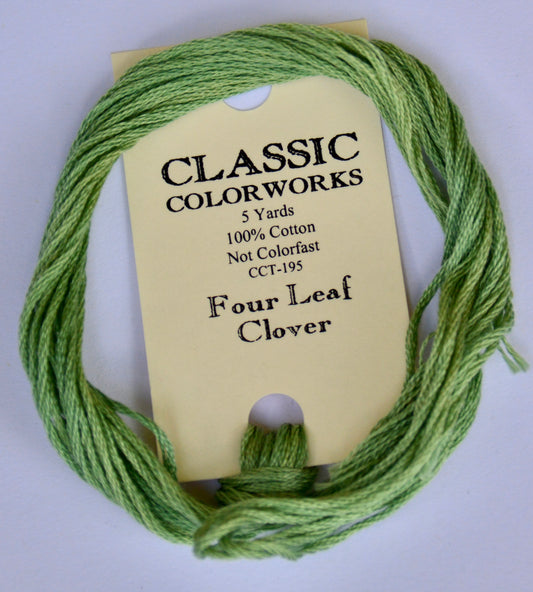 Four Leaf Clover Classic Colorworks 6-Strand Hand-Dyed Embroidery Floss