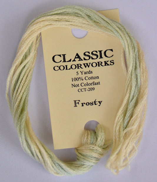 Frosty Classic Colorworks 6-Strand Hand-Dyed Embroidery Floss