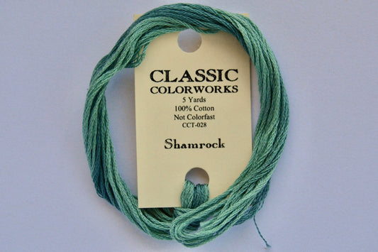 Shamrock Classic Colorworks 6-Strand Hand-Dyed Embroidery Floss