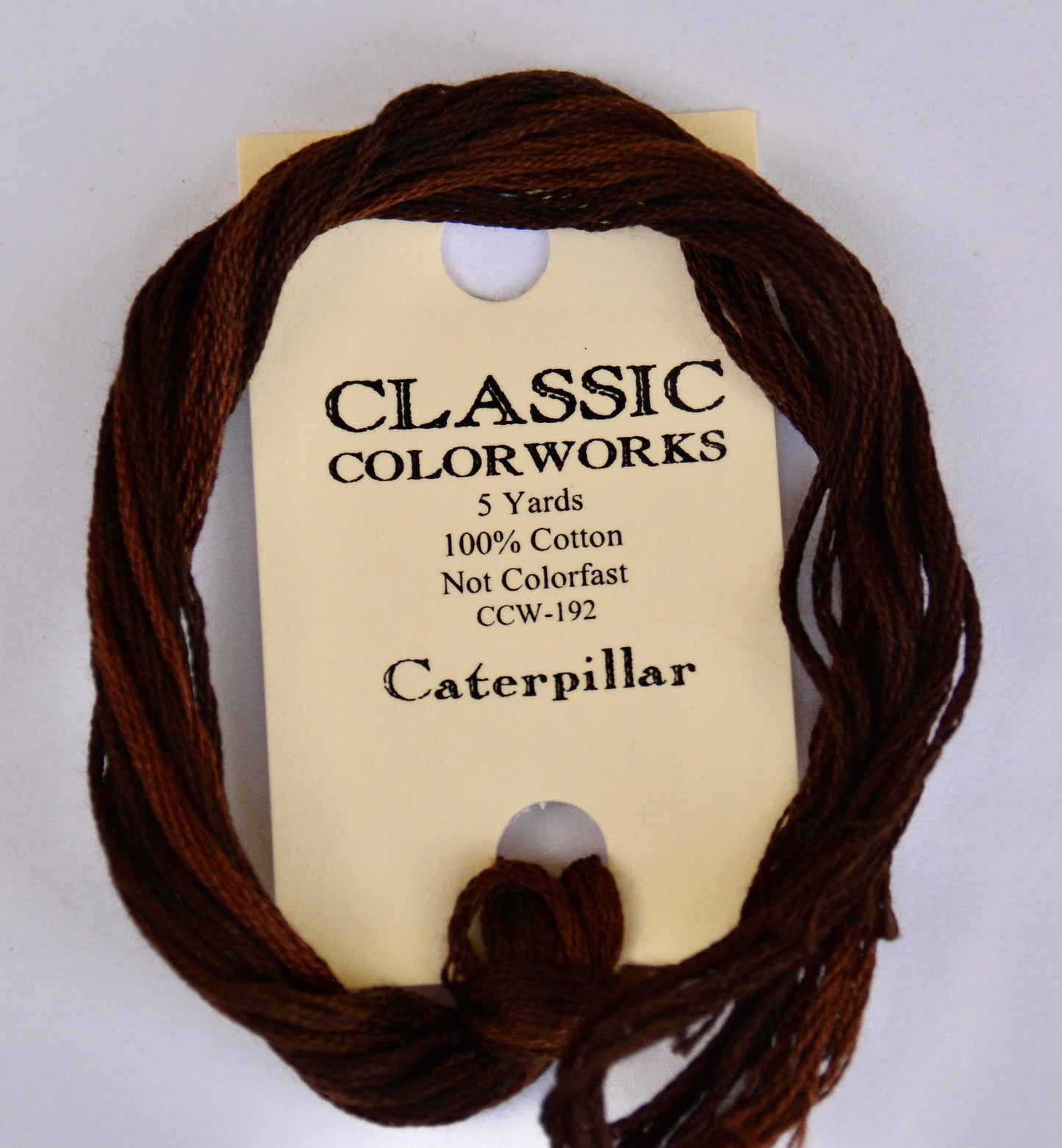 Caterpillar Classic Colorworks 6-Strand Hand-Dyed Embroidery Floss