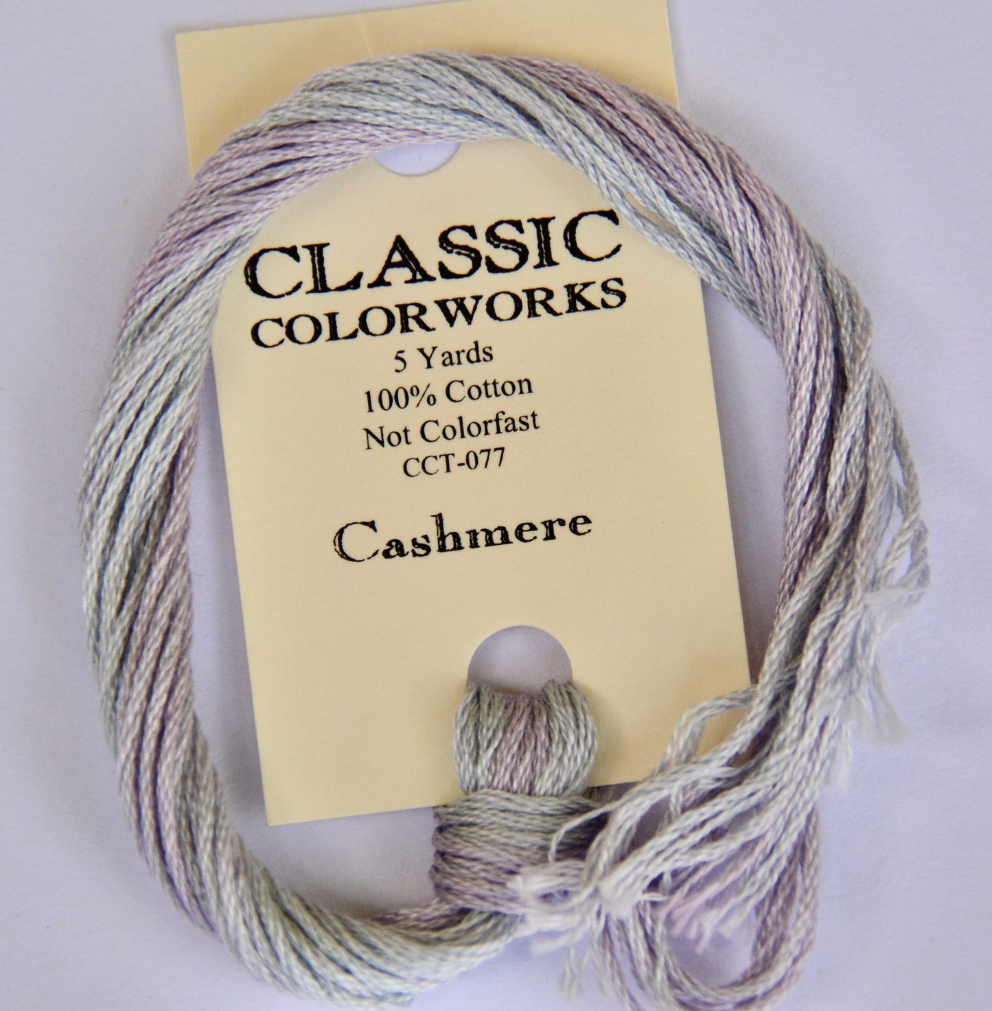 Cashmere Classic Colorworks 6-Strand Hand-Dyed Embroidery Floss