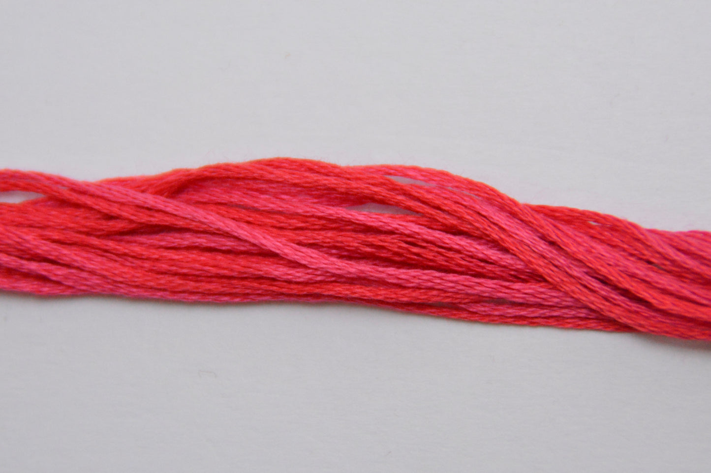 Watermelon Punch 2262 Weeks Dye Works 6-Strand Hand-Dyed Embroidery Floss