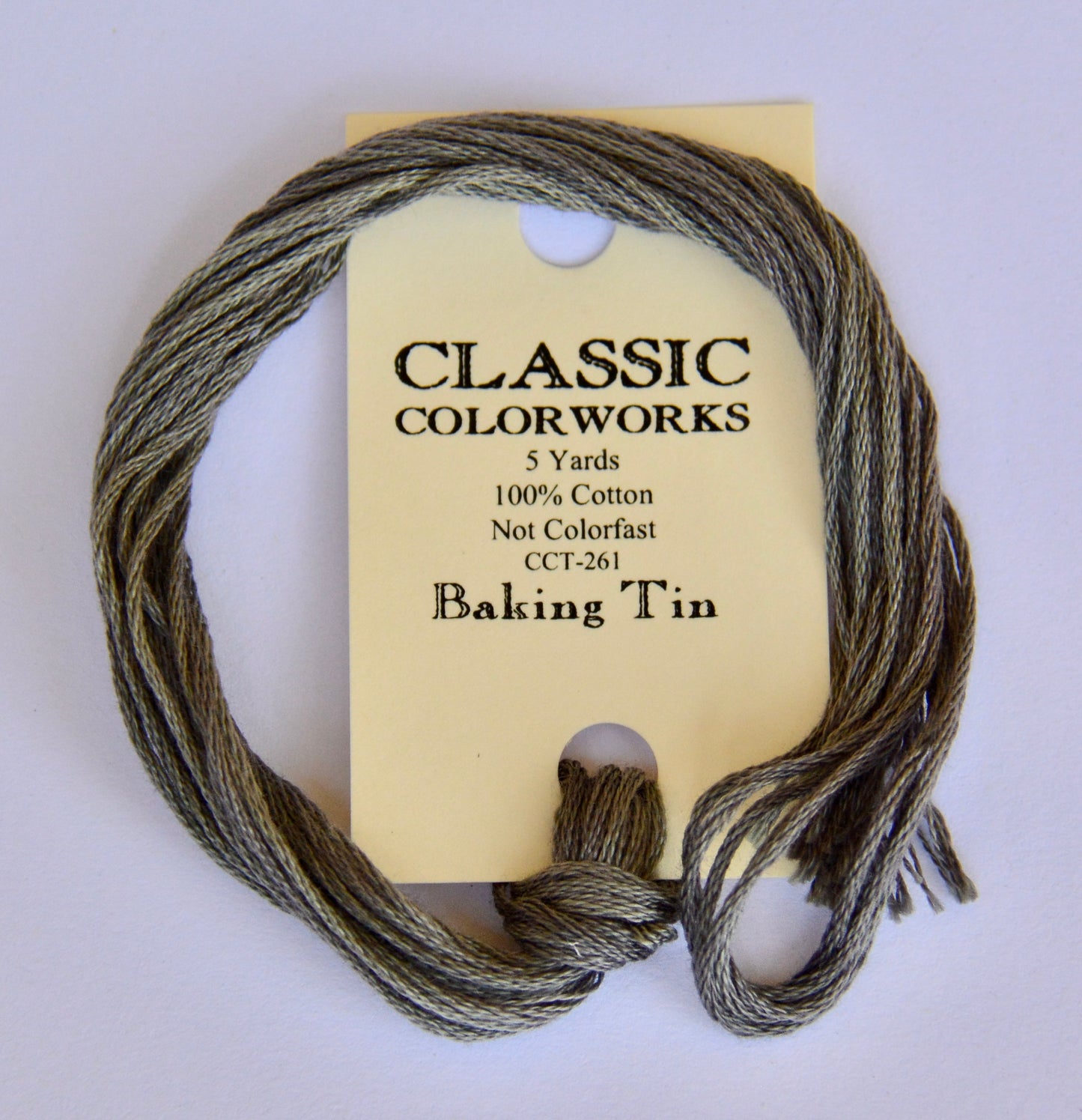 Baking Tin Classic Colorworks 6-Strand Hand-Dyed Embroidery Floss