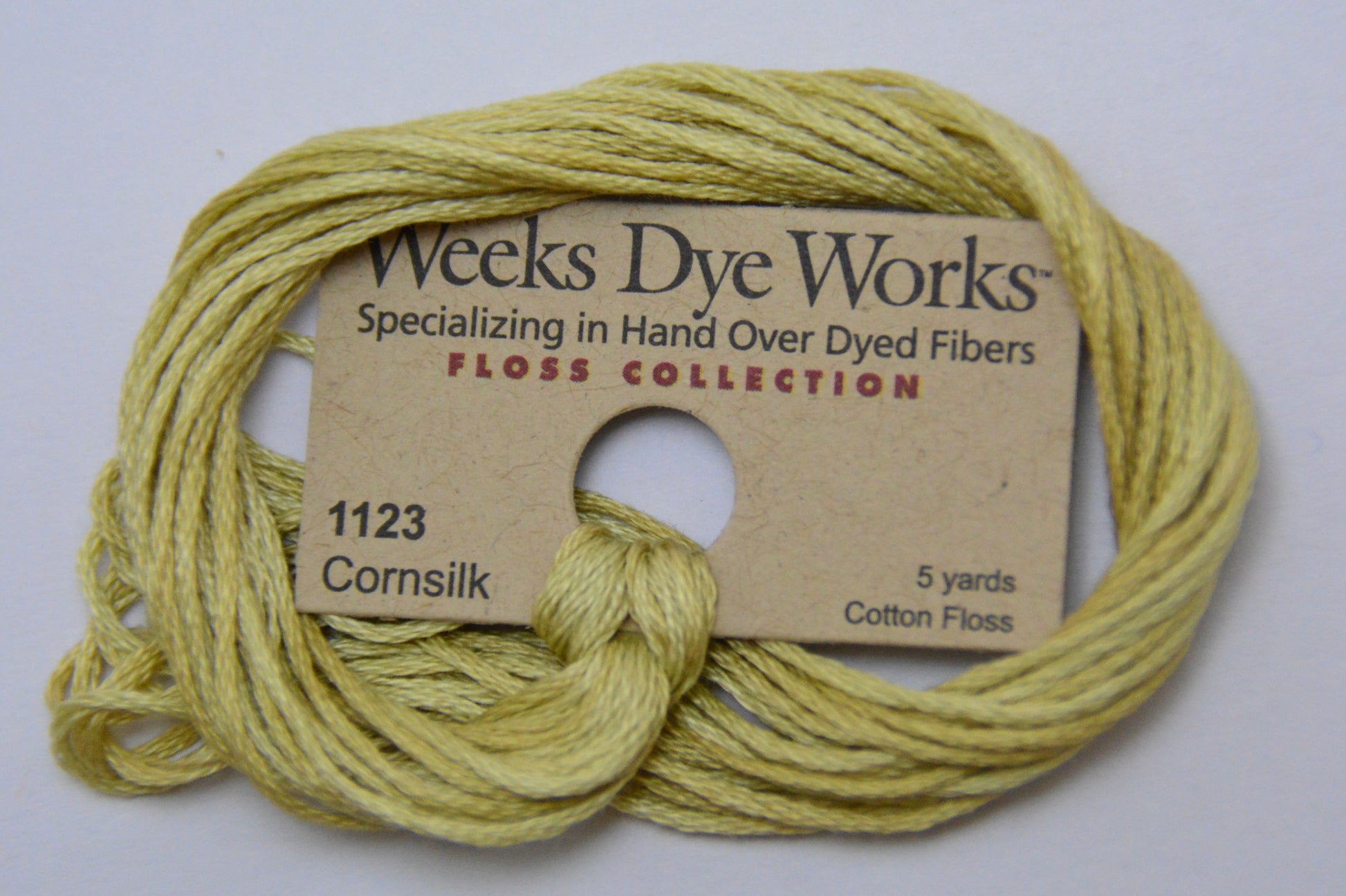 weeks dye works cornsilk 1123