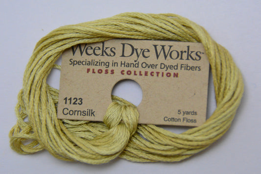 weeks dye works cornsilk 1123