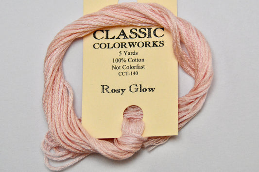 Rosy Glow Classic Colorworks 6 Strand Hand-Dyed Embroidery Floss