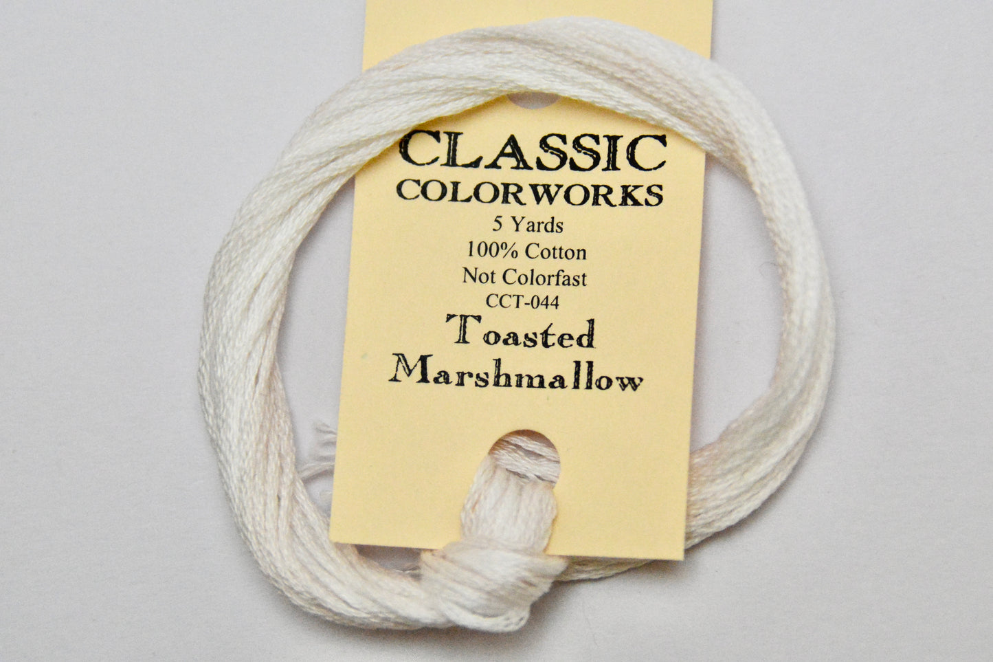 Toasted Marshmallow Classic Colorworks 6 Strand Hand-Dyed Embroidery Floss