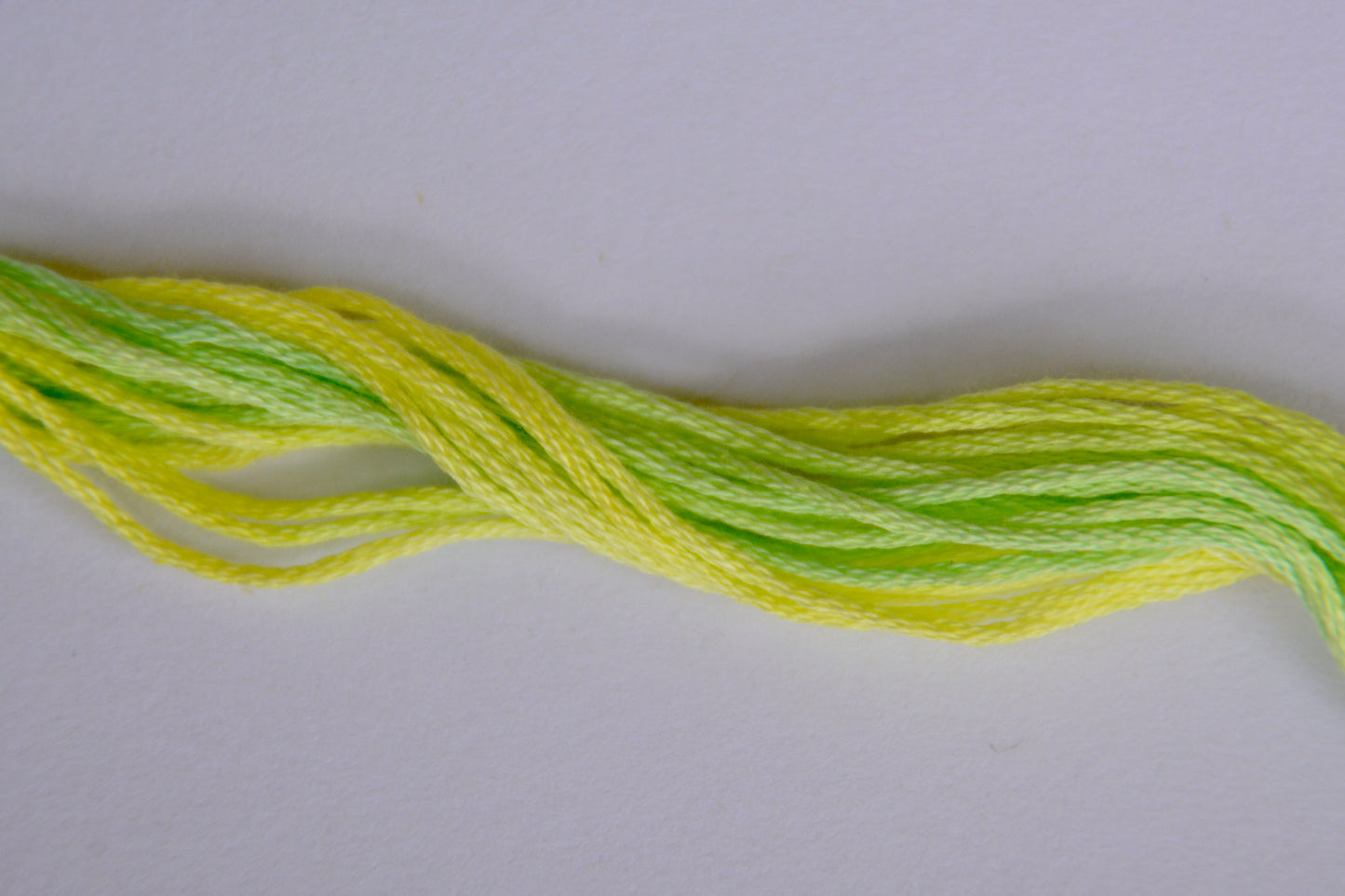 Lemon Lime Classic Colorworks 6-Strand Hand-Dyed Embroidery Floss