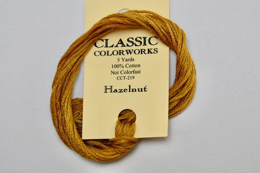 Hazelnut Classic Colorworks 6 Strand Hand-Dyed Embroidery Floss