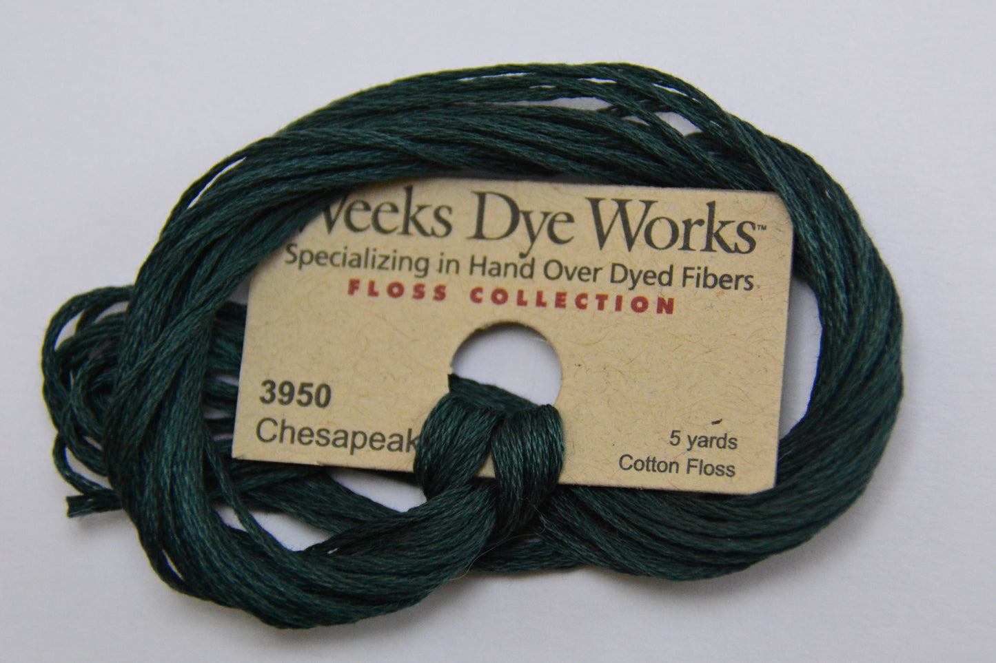 Chesapeake 3950 Weeks Dye Works 6-Strand Hand-Dyed Embroidery Floss