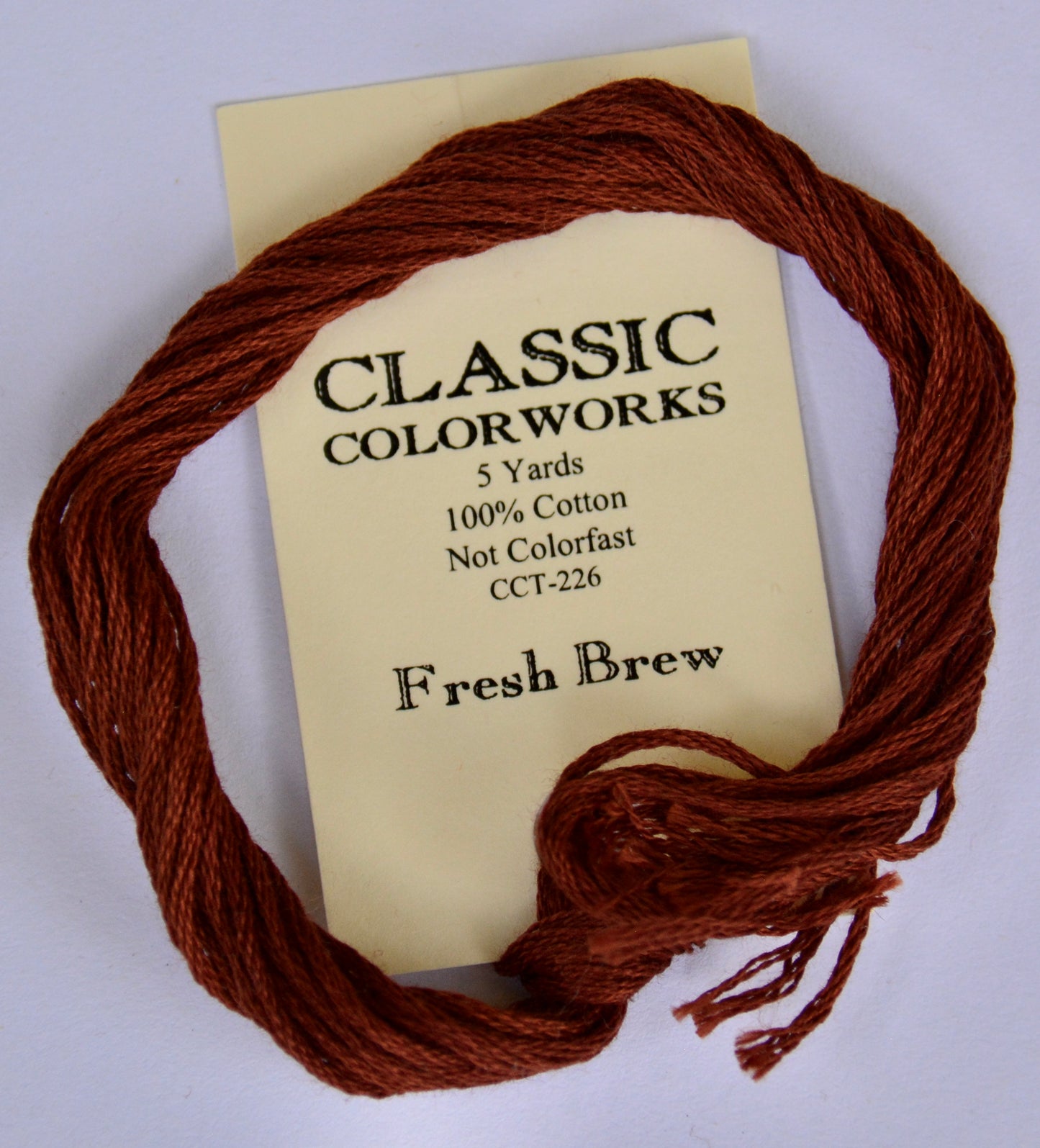 Fresh Brew Classic Colorworks 6-Strand Hand-Dyed Embroidery Floss