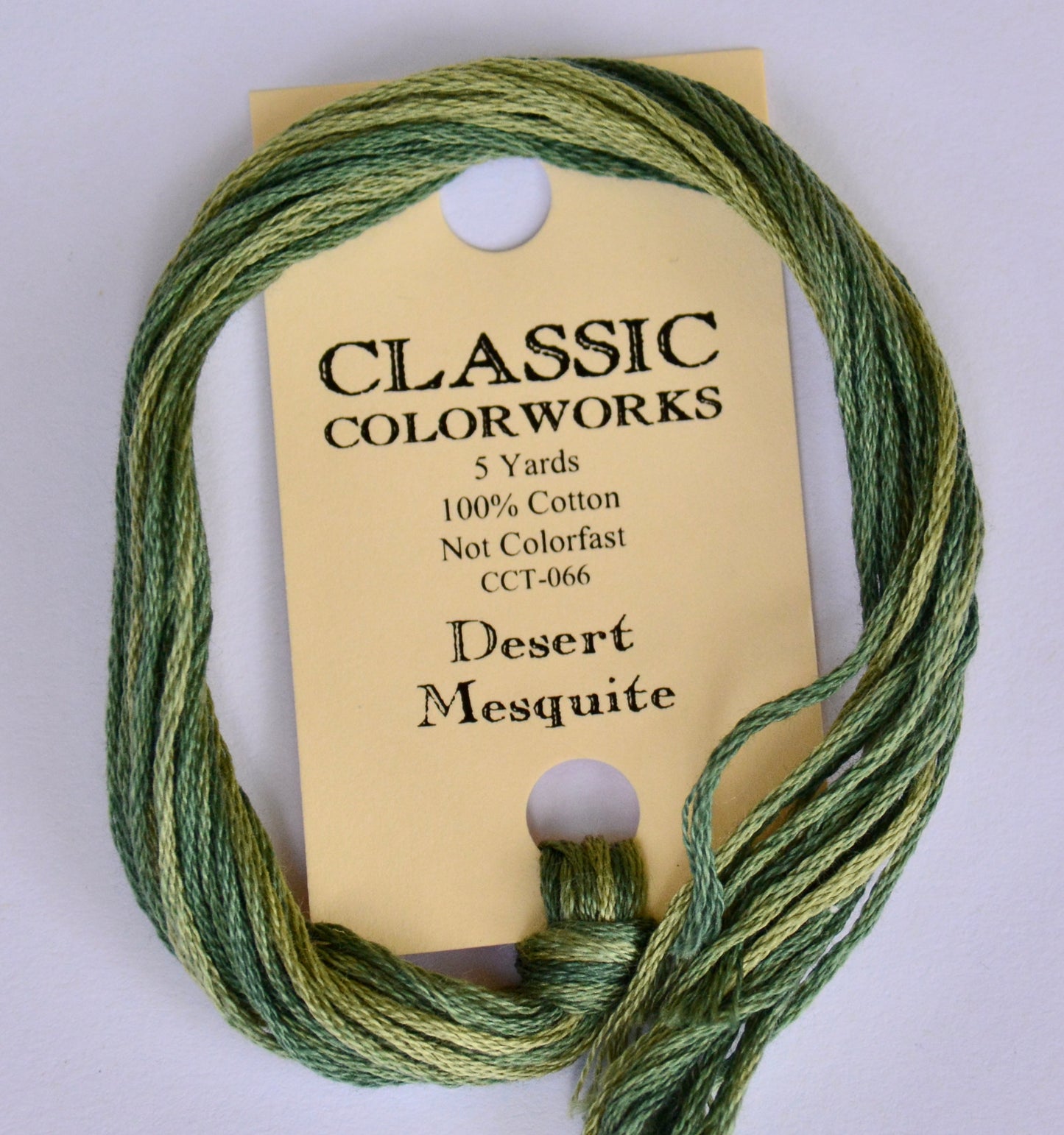 Desert Mesquite Classic Colorworks 6-Strand Hand-Dyed Embroidery Floss