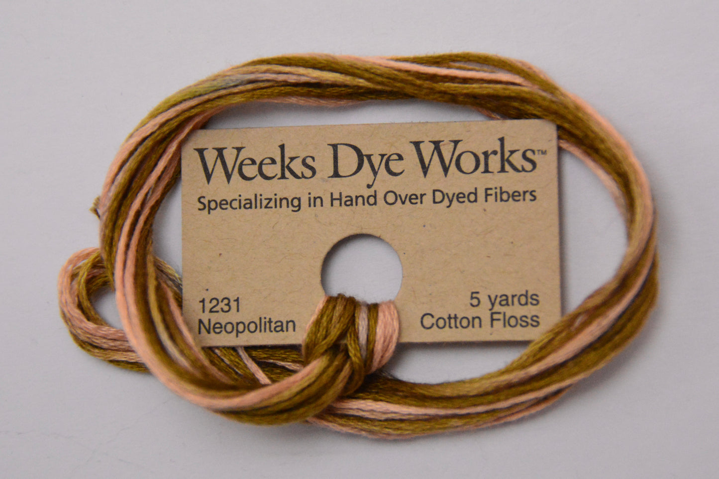 Neopolitan 1231 Weeks Dye Works 6-Strand Hand-Dyed Embroidery Floss