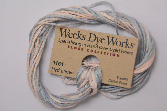 Hydrangea 1161 Weeks Dye Works 6-Strand Hand-Dyed Embroidery Floss