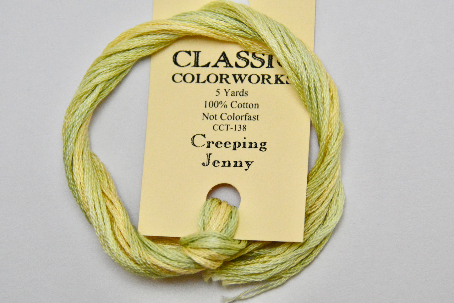 Creeping Jenny Classic Colorworks 6 Strand Hand-Dyed Embroidery Floss