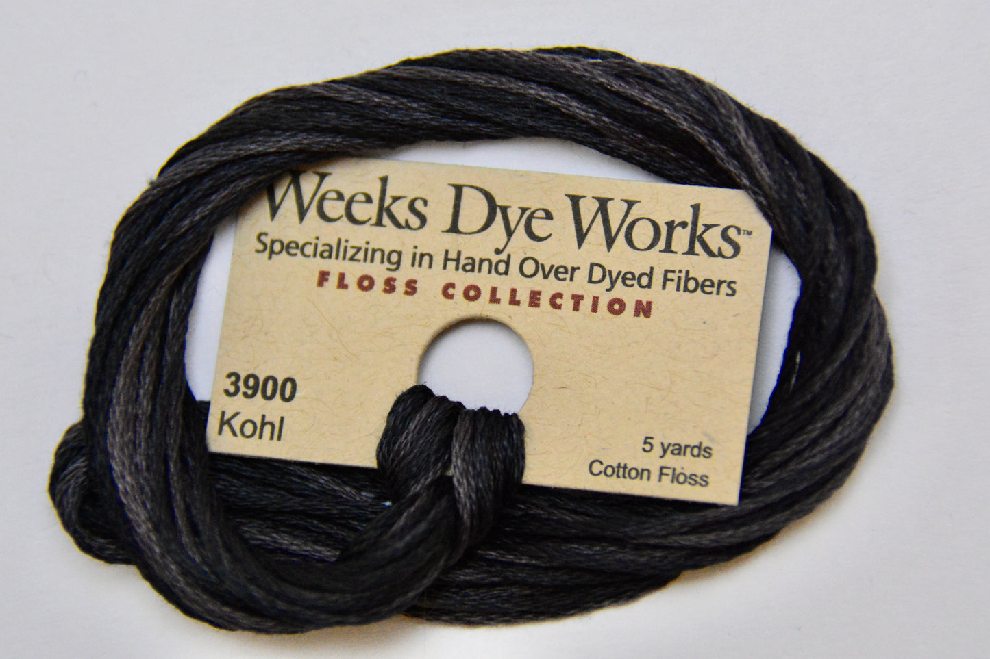 Kohl 3900 Weeks Dye Works 6-Strand Hand-Dyed Embroidery Floss