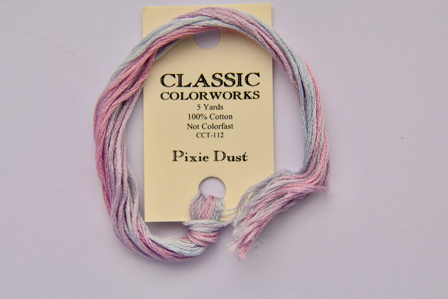 Pixie Dust Classic Colorworks 6-Strand Hand-Dyed Embroidery Floss