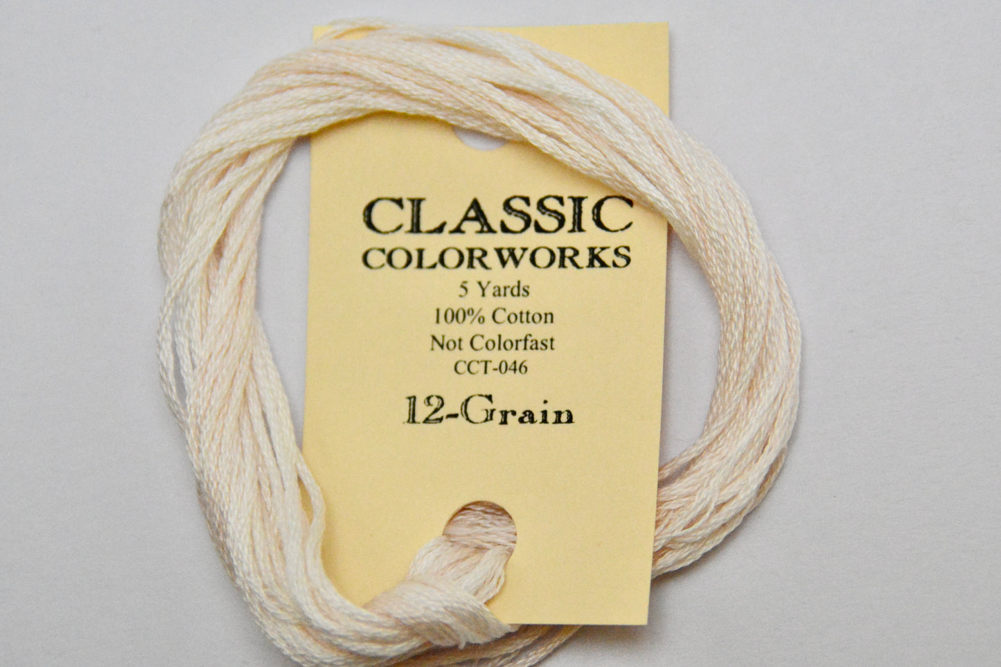 12-Grain Classic Colorworks 6 Strand Hand-Dyed Embroidery Floss