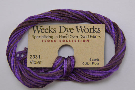 Weeks Dye Works Violet 2331