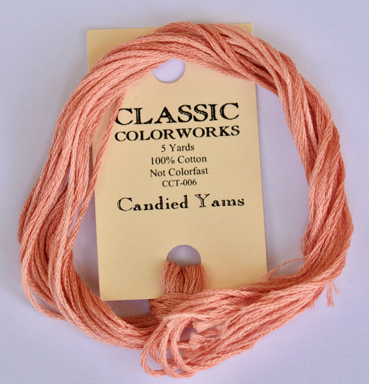 Candied Yams Classic Colorworks 6-Strand Hand-Dyed Embroidery Floss