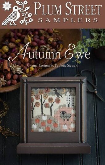 Autumn Ewe Cross Stitch Pattern Plum Street Samplers