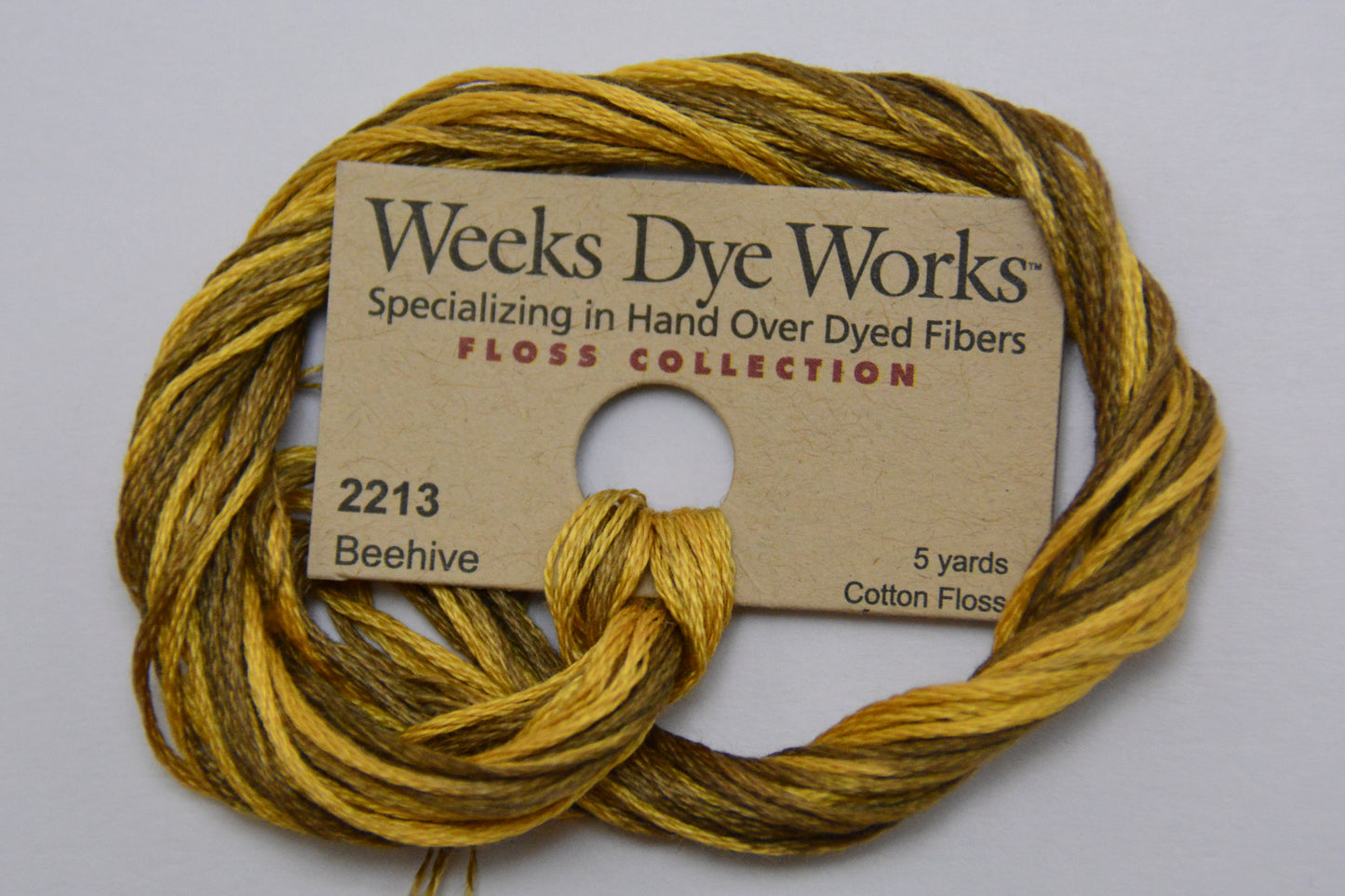 Beehive 2213 Weeks Dye Works 6-Strand Hand-Dyed Embroidery Floss